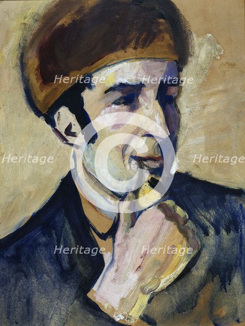 Portrait of Franz Marc, 1910.