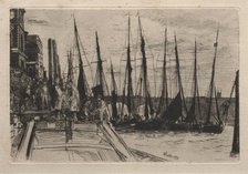 Billingsgate, 1859. Creator: James McNeill Whistler (American, 1834-1903).