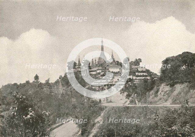 'The Great Pagoda, Moulmein', 1900. Creator: Unknown.