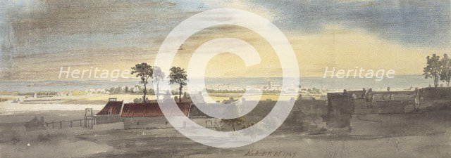 Leith, 1747. Artist: Paul Sandby.
