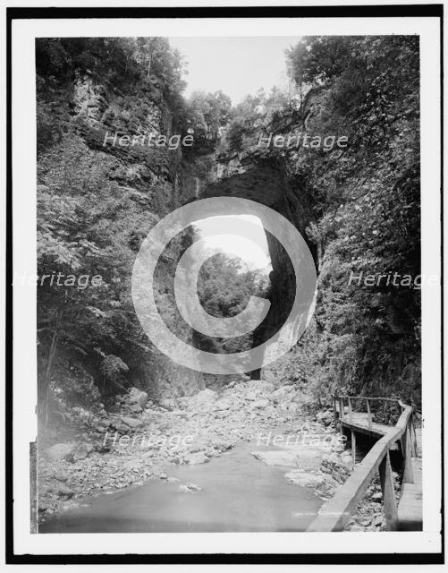 Natural Bridge, Va., between 1890 and 1901. Creator: Unknown.