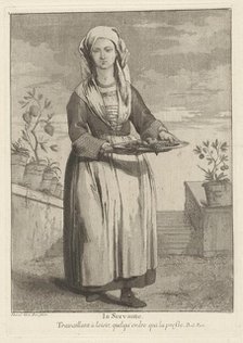 La Servante (The Servant), 1775. Creator: Giovanni David.