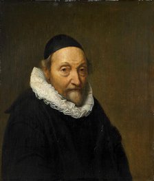Portrait of Johannes Wtenbogaert (1557-1644), c.1640-c.1644. Creator: Anon.