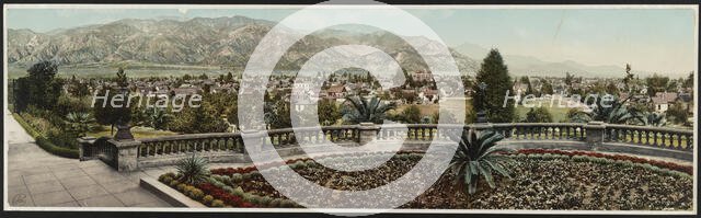 Pasadena, California, c1899. Creator: William H. Jackson.