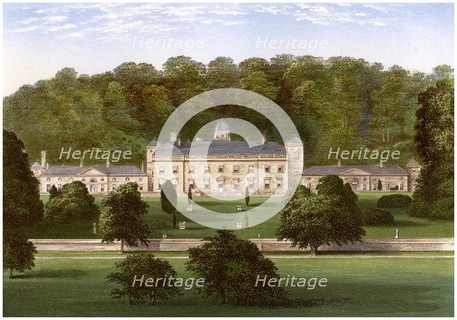 Castle Hill, Devon, home of Earl Fortescue, c1880. Artist: Unknown