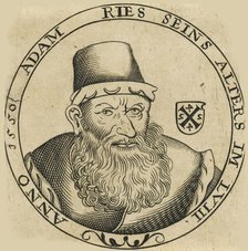 Portrait of Adam Ries (1492/93-1559) , ca. 1600. Creator: Anonymous.