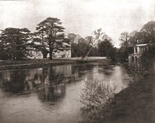 The River Nadder, Wilton House, Wiltshire, 1894. Creator: Unknown.