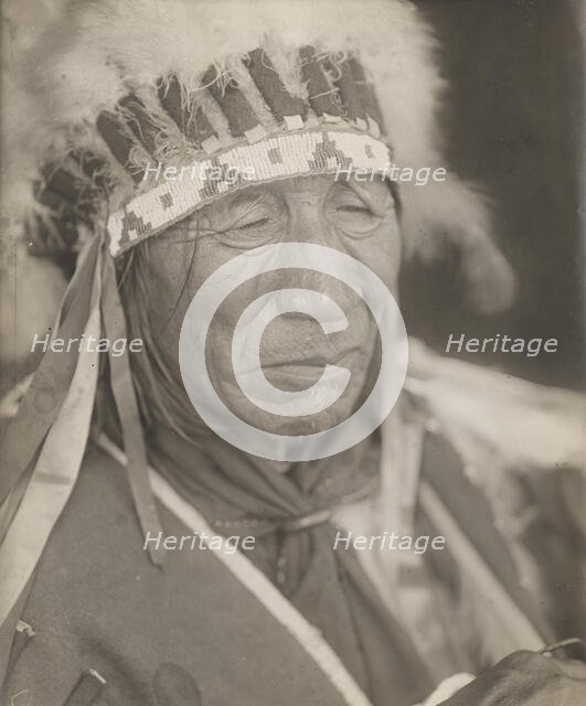 Black Road, 1905. Creator: Edward Sheriff Curtis.