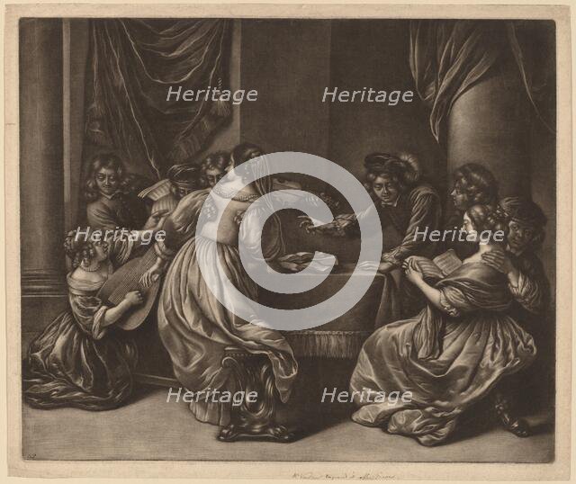 Concert with Nine Persons. Creator: Wallerant Vaillant.