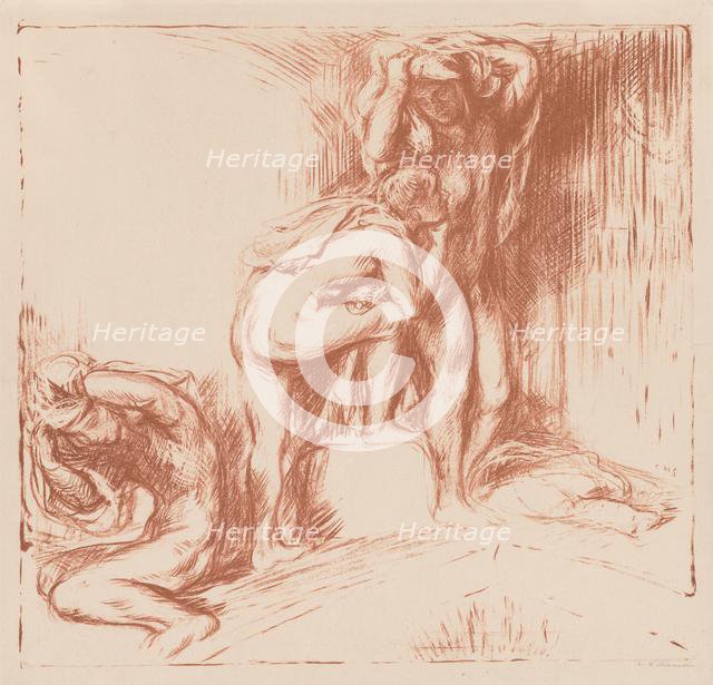 The Bath, 1905. Creator: Charles Hasslewood Shannon (British, 1863-1937).