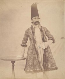 [Naser al-Din Shah], 1840s-60s. Creator: Possibly by Luigi Pesce.