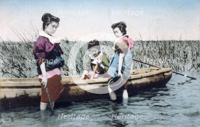 Vintage French postcard, c1900. Artist: Unknown