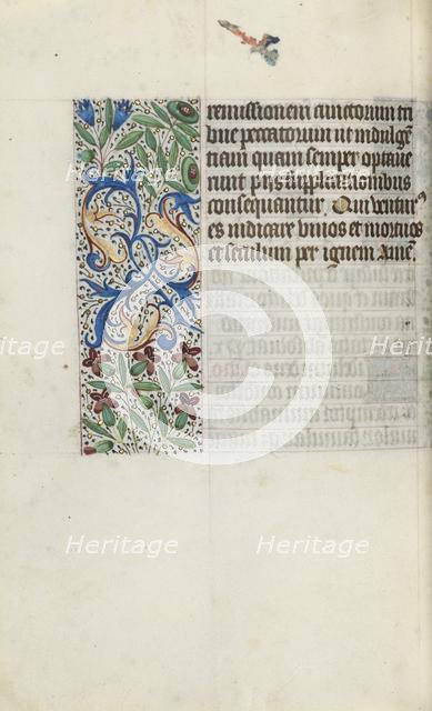 Book of Hours (Use of Rouen): fol. 96v, c. 1470. Creator: Master of the Geneva Latini (French, active Rouen, 1460-80).