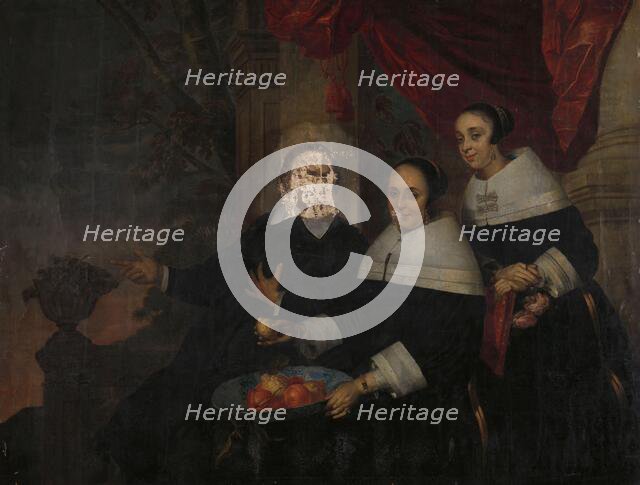 Family Portrait, 1650-1659. Creator: Jacob Fransz van der Merck.