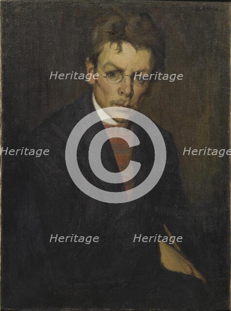 Björn Ahlgrensson, Artist, 1899. Creator: Aron Gerle.