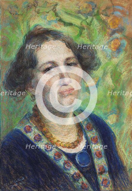 Portrait of a Lady. Creator: Jacob, Max (1876-1944).