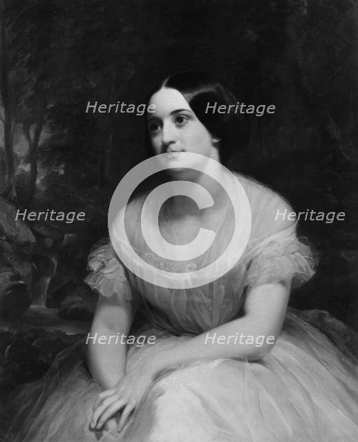 Mrs. James Clinton Griswold, 1854. Creator: Charles Loring Elliott.