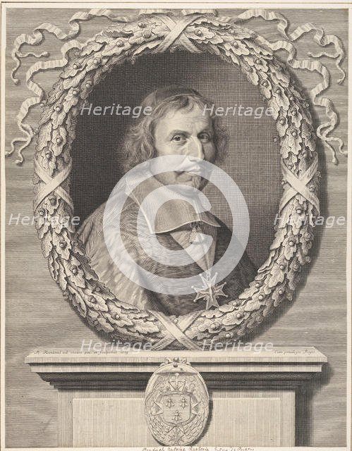 Cardinal Antonio Barberini, 1663. Creator: Robert Nanteuil.