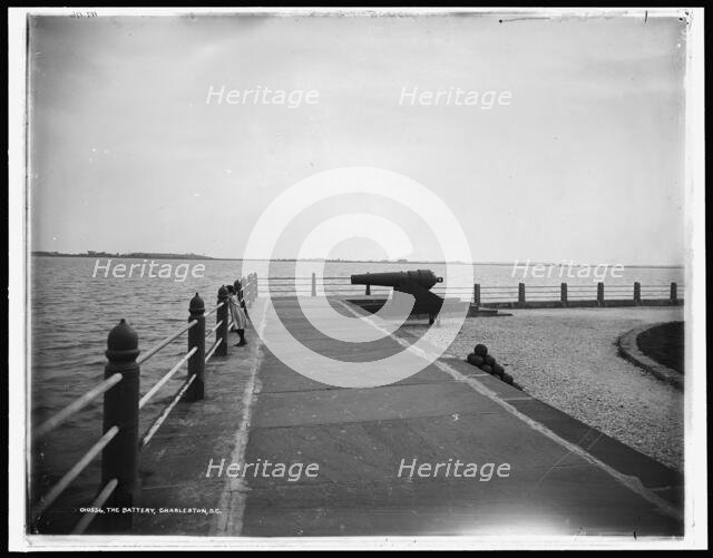 Battery, Charleston, S.C., c1901. Creator: Unknown.