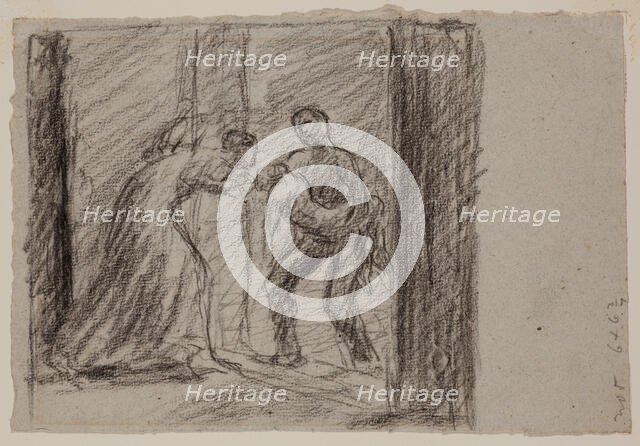 Rescue, c1870-1896. Creator: Wyatt Eaton.