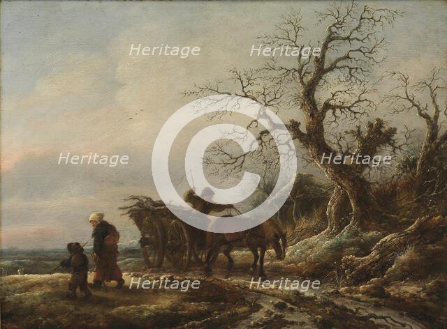 A Winter Scene, 1636-1649. Creator: Isaac van Ostade.