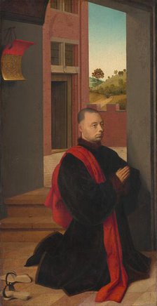 Portrait of a Male Donor, c. 1455. Creator: Petrus Christus.