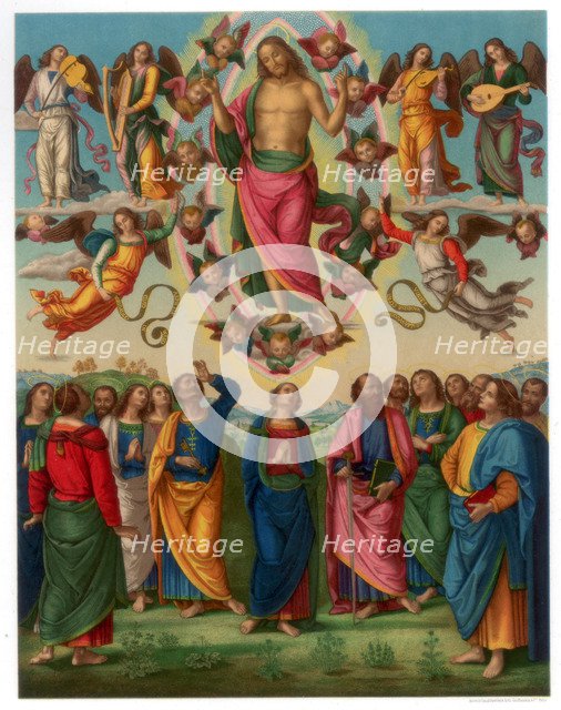 'The Ascension of Christ', 1496-1498 (1870). Artist: Franz Kellerhoven