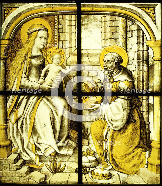 The Adoration of the Magi, German, ca. 1510-15. Creator: Unknown.