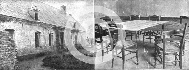 ''La Capitulation Allemande; Le presbytere de homblieres qui fut la deuxieme etape des..., 1918. Creator: Unknown.