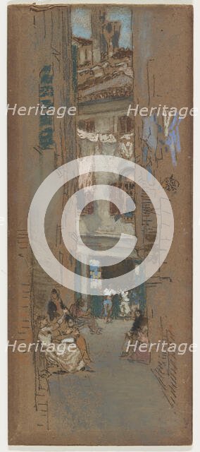 Bead Stringers, 1880. Creator: James Abbott McNeill Whistler.