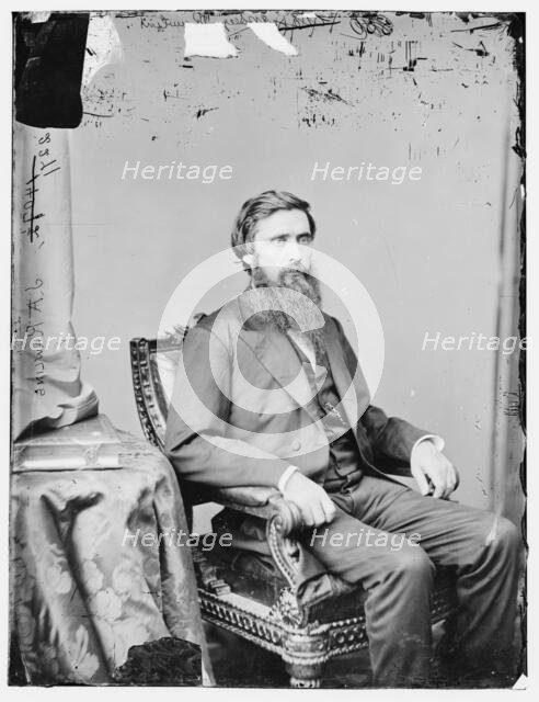 John A. Rawlins, between 1860 and 1875. Creator: Unknown.