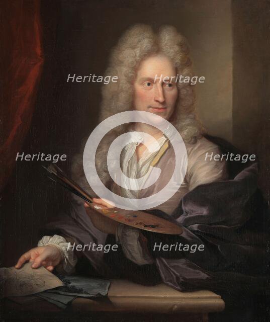 Portrait of Jan van Huysum, c.1720. Creator: Arnold Boonen.