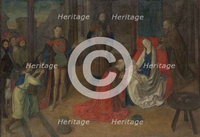 The Adoration of the Magi, ca. 1465. Creator: Joos van Wassenhove.
