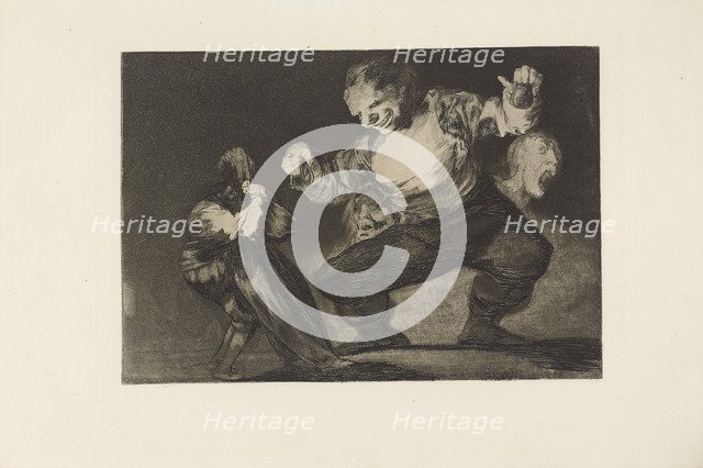 Los Disparates (Los Proverbios), 1815-1819.