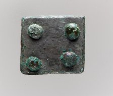Rectangular Plaque, Frankish, middle of 6th century. Creator: Unknown.