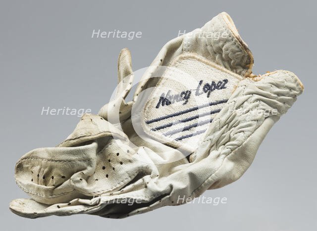 Golf glove belonging to Ethel Funches, late 20th century. Creator: Nancy Lopez Golf Inc..