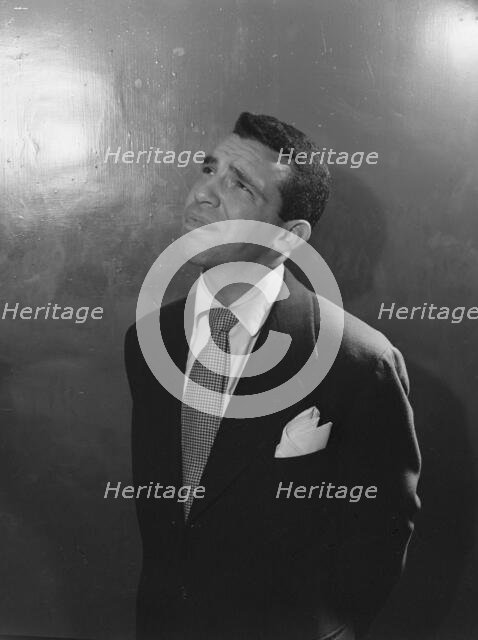 Portrait of Buddy Rich, Arcadia Ballroom, New York, N.Y., ca. May 1947. Creator: William Paul Gottlieb.