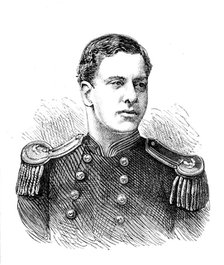 The late Lieutenant Trower, R.N., 1881. Creator: Unknown.