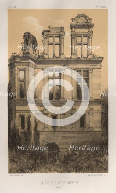...Pl. 66, Château DYrouerre (Yonne), 1860. Creator: Victor Petit (French, 1817-1874).
