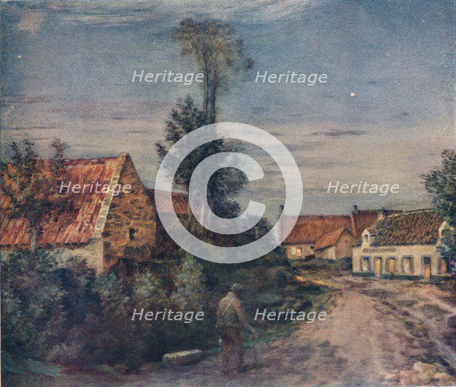 'L'estaminet', c1889. Artist: Jean-Charles Cazin.