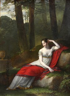  Portrait of Joséphine de Beauharnais, the first wife of Napoléon Bonaparte (1763-1814), 1805. Artist: Prud'hon, Pierre-Paul (1758-1823)