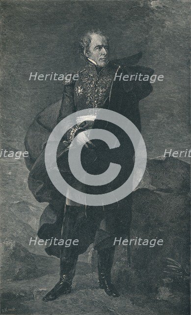 'Count Maximilien-Sébastien Foy', 1826, (1896). Artist: Gustave Kruell.