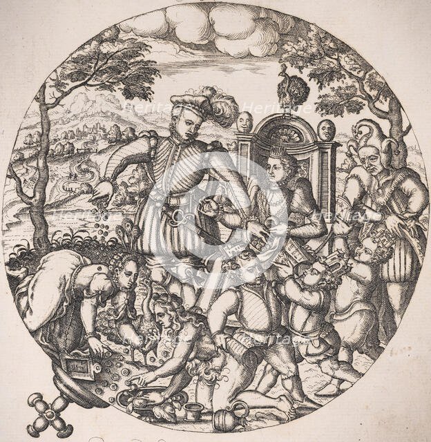 They have become foolhardy and have given themselves over to vanity (Ephesians 4:19..., ca. 1570-72. Creator: Anon.