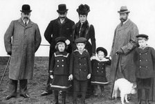 King Edward, the Kaiser, Queen Alexandra and King George, c1903 (1935). Artist: Unknown