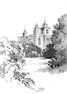 English Homes - No. XXIV. Audley End: a peep at the house, 1890. Creator: Unknown.