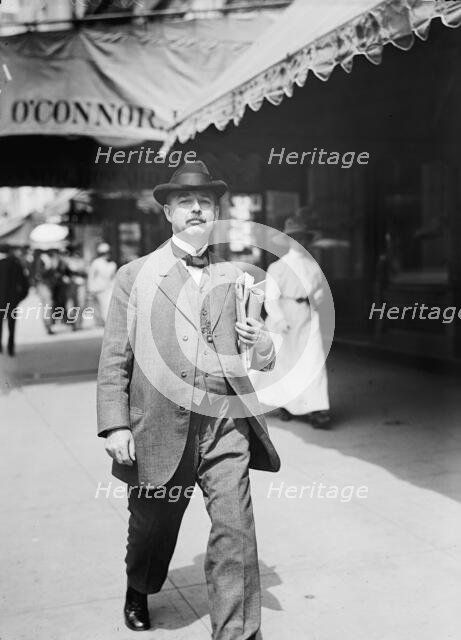 Cato Sells, Commr., Bureau of Indian Affairs, Interior Department, 1913. Creator: Harris & Ewing.