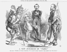'A New Judgement of Paris', 1862. Artist: John Tenniel