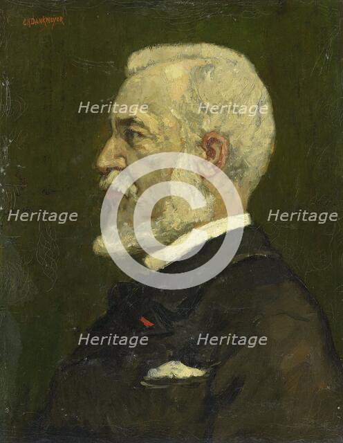 Johannes Bosboom (1817-91), Painter, 1885-1891. Creator: Carel Dankmeyer.