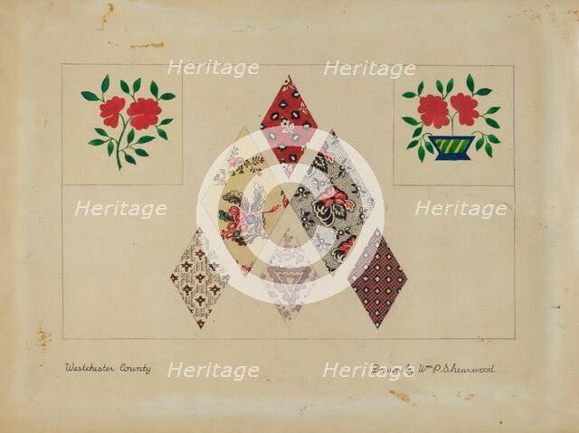 Printed Quilt Patterns, 1935/1942. Creator: William P. Shearwood.