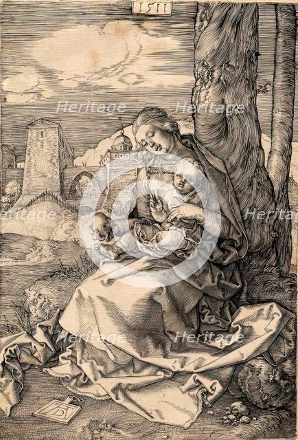 Madonna and Child, with Pear, 1511. Creator: Albrecht Durer.